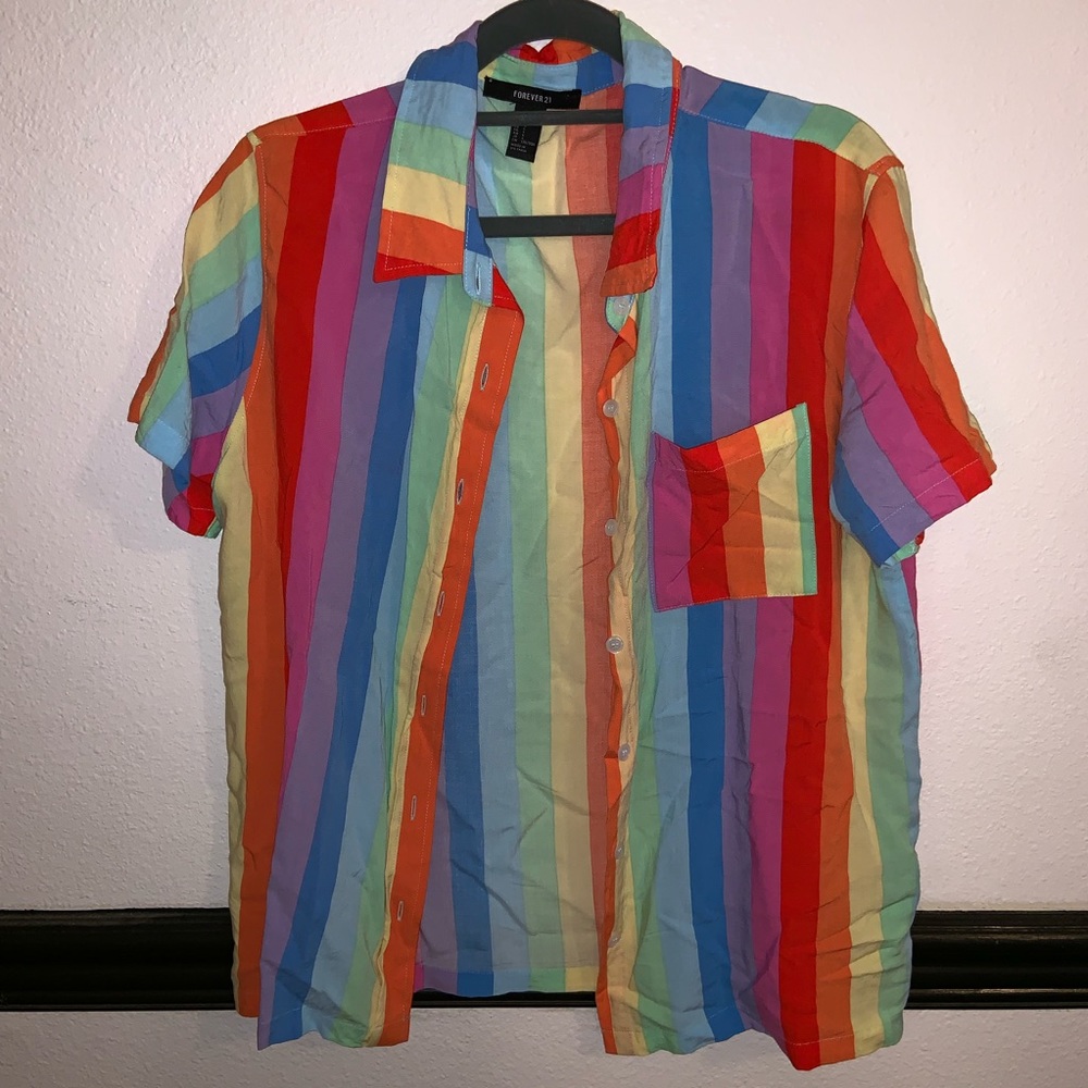 forever 21 button up